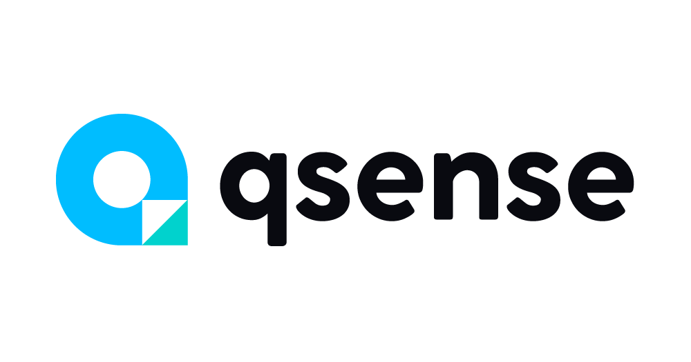 Das Logo unseres Partners der Qsense AG
